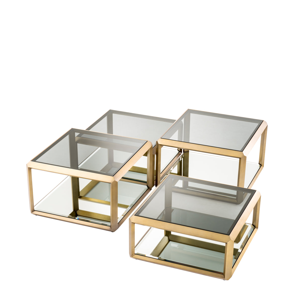 Brass Coffee Table Set (4) Callum | Eichholtzmh.com