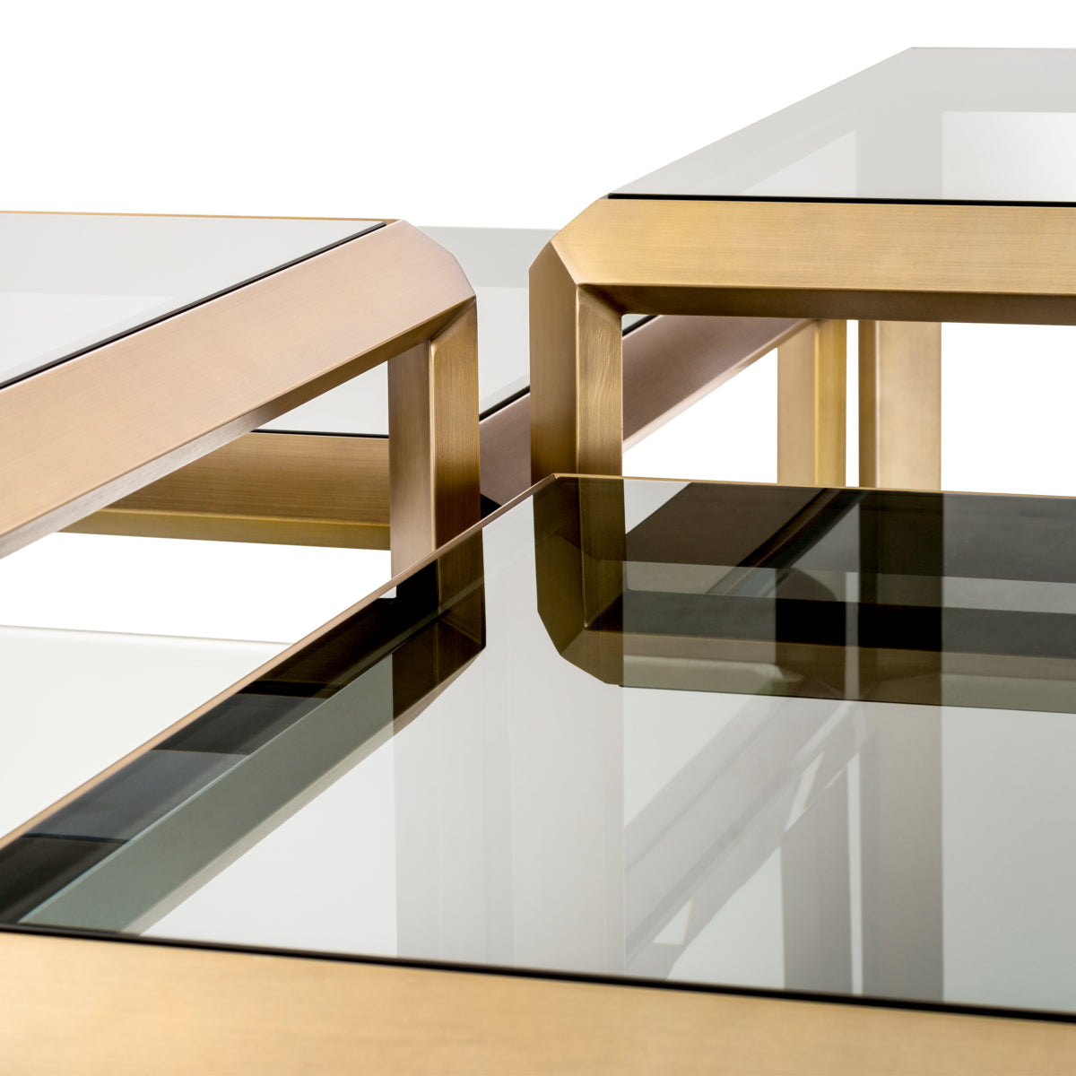 Brass Coffee Table Set (4) Callum | Eichholtzmh.com