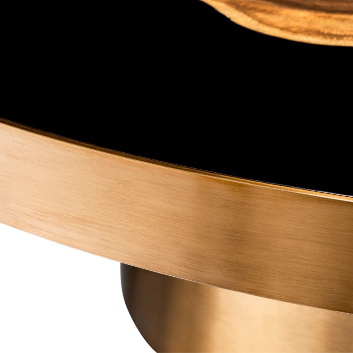 Coffee Table Concord brushed brass finish