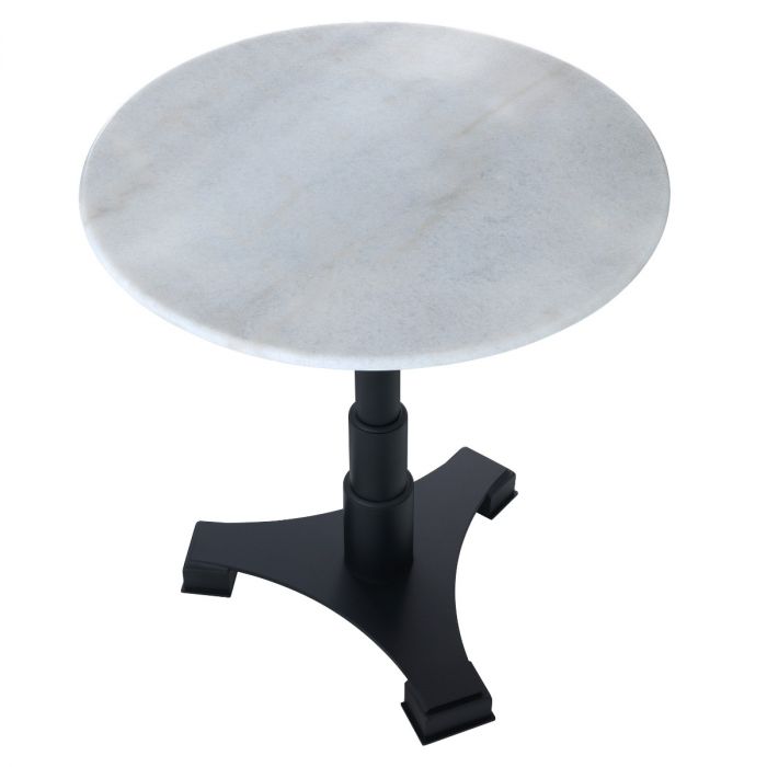 Dining Table Mercier round white marble