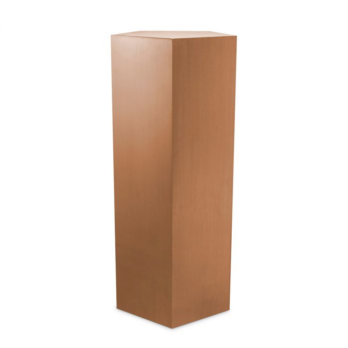 Column Meissner brushed copper finish H. 100 cm