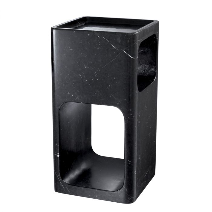 Side Table Adler black marble