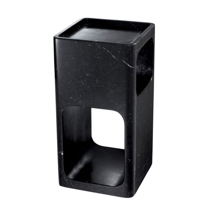 Side Table Adler black marble