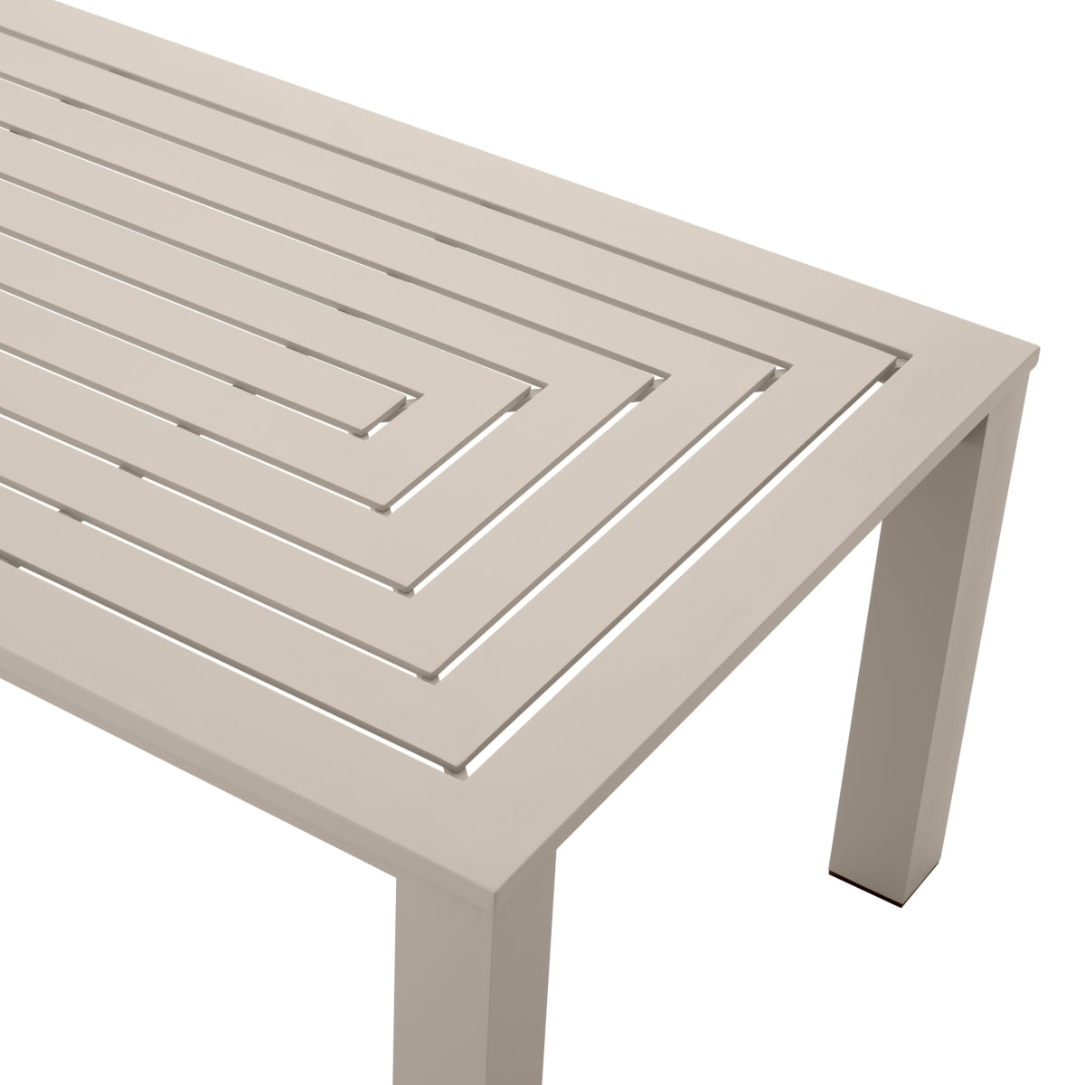 Sand Rectangular Outdoor Dining Table Vistamar