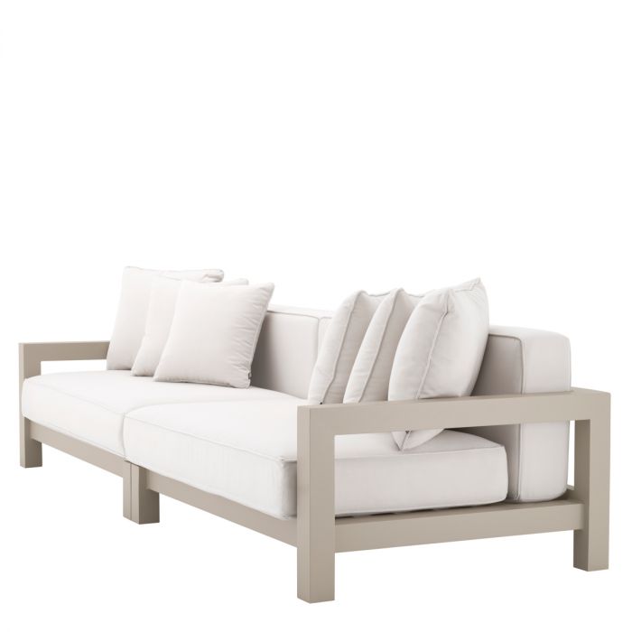 Outdoor Sofa Cap-Antibes sand sunbrella canvas