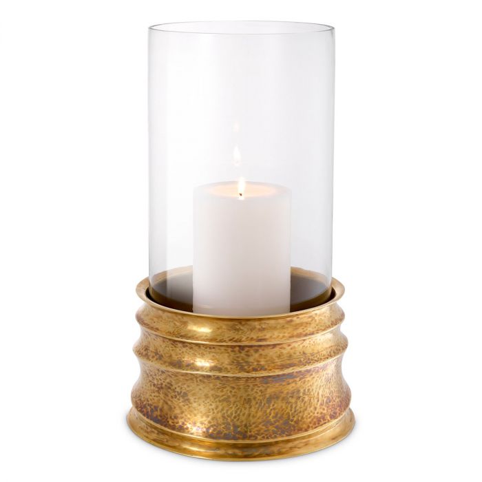 Hurricane Gilardon hammered vintage brass finish