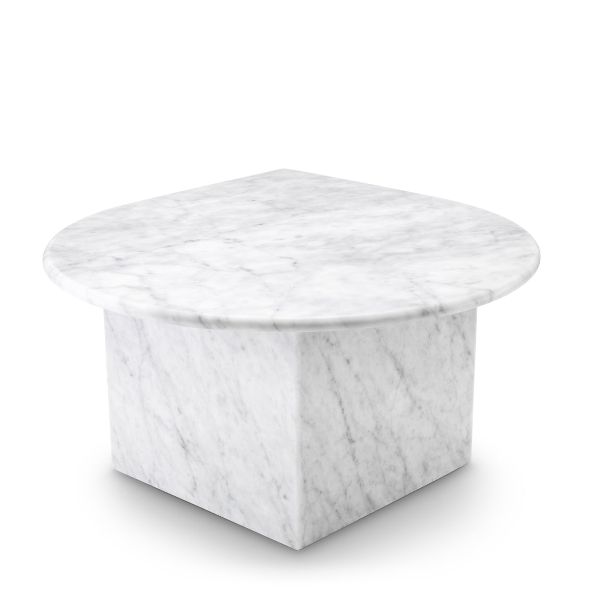 Honed Carrera Marble Coffee Table (3) Naples | Eichholtzmh.com