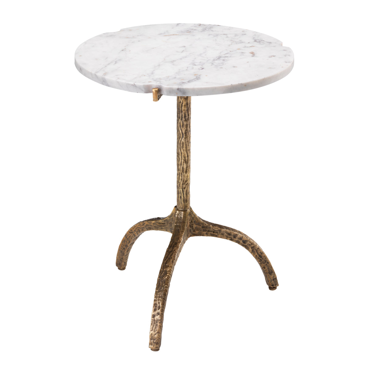 White Marble Side Table Cortina | Eichholtzmh.com