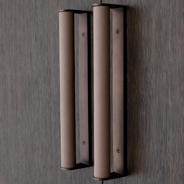 Bar Cabinet Harrison mocha str oak ven med bronze