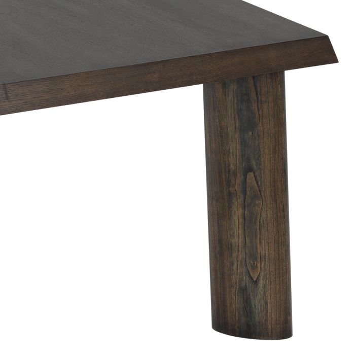 Dining Table Dune mocha straight oak veneer