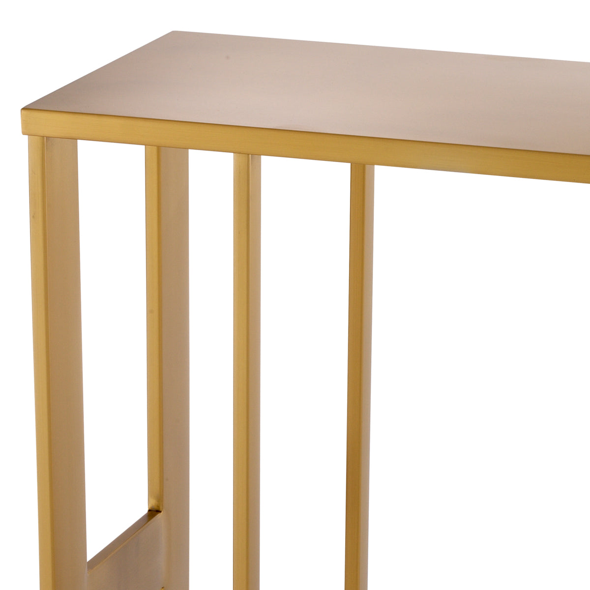 Brushed Brass Side Table Pierre
