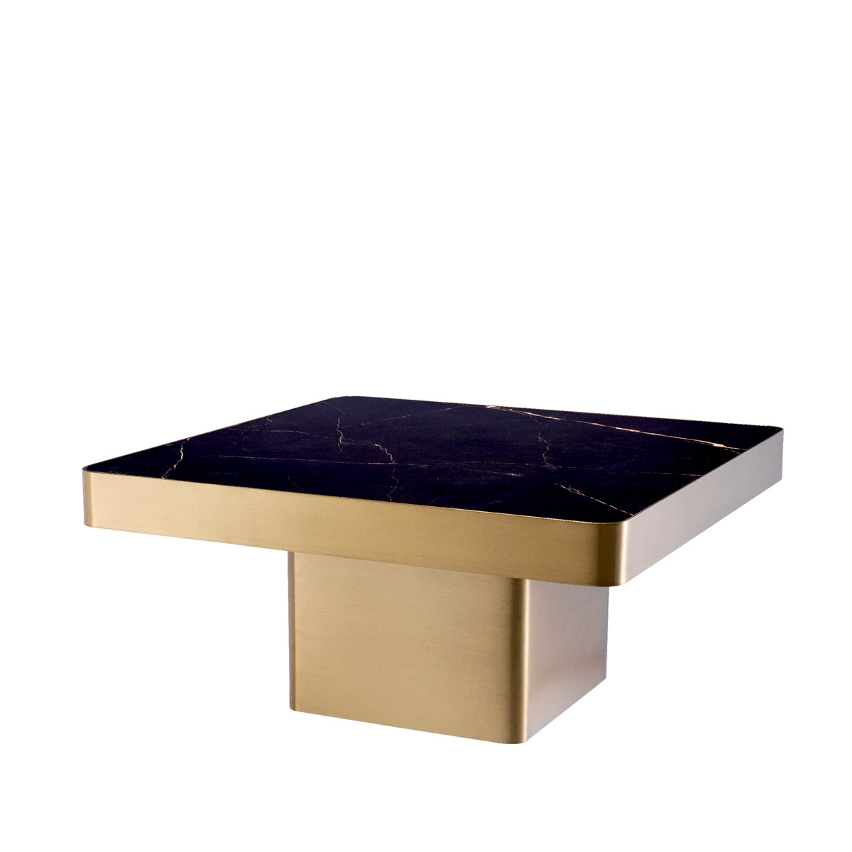 Square Pedestal Coffee Table Luxus | Eichholtzmh.com