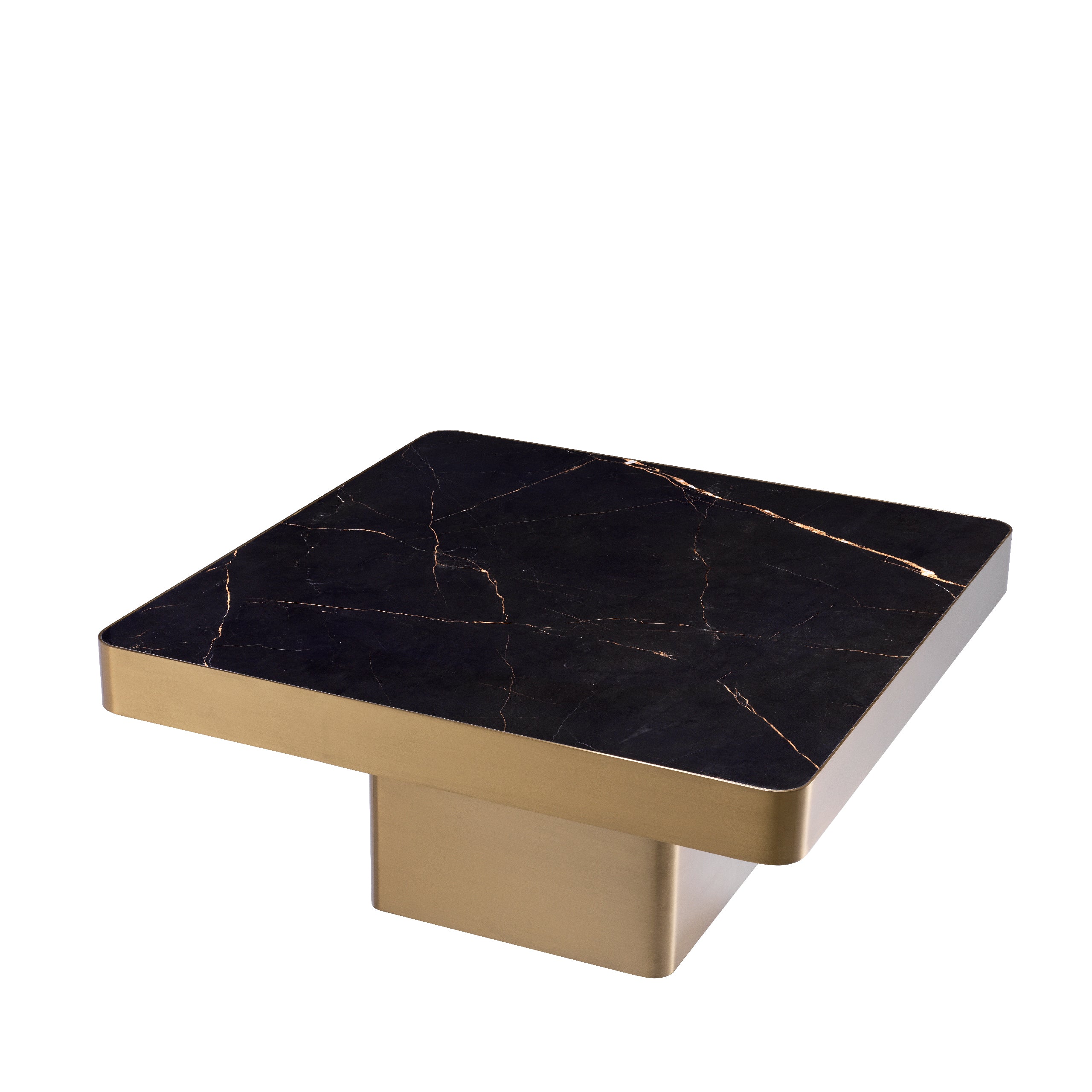 Square Pedestal Coffee Table Luxus | Eichholtzmh.com