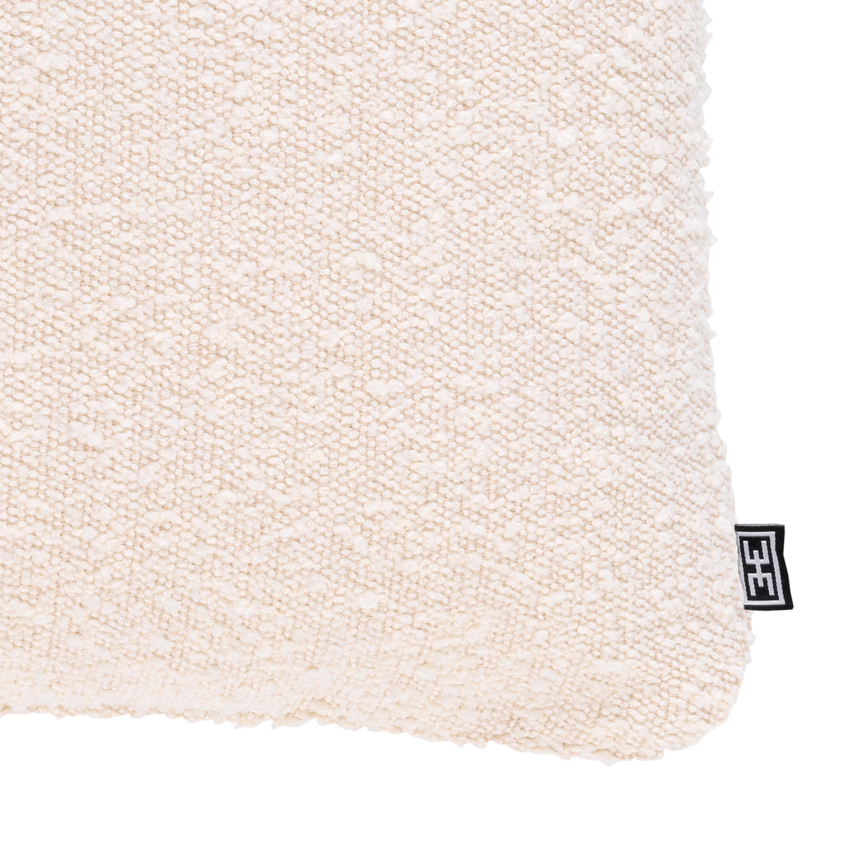 Boucle Cream Square Pillow L