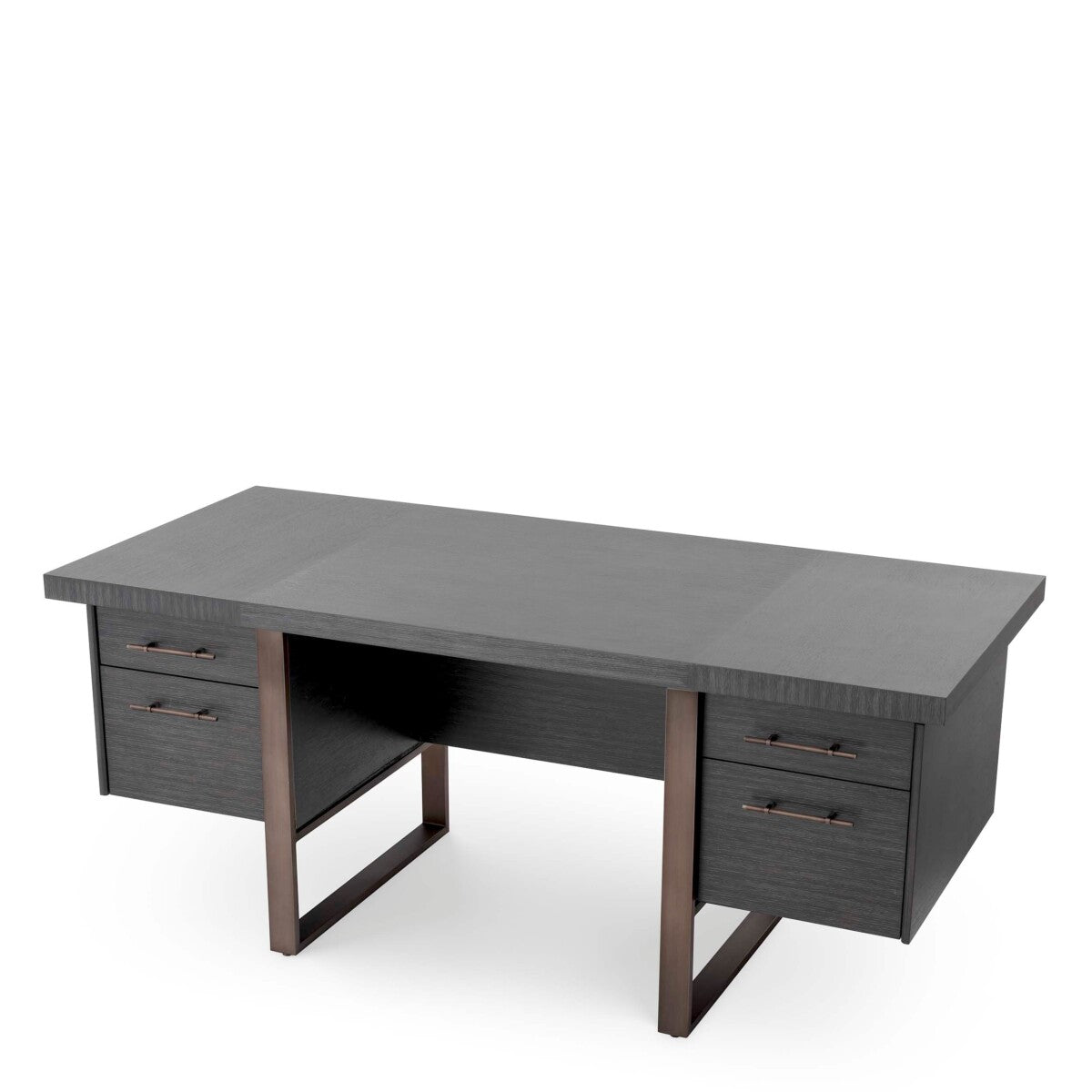 Charcoal Oak Desk Canova