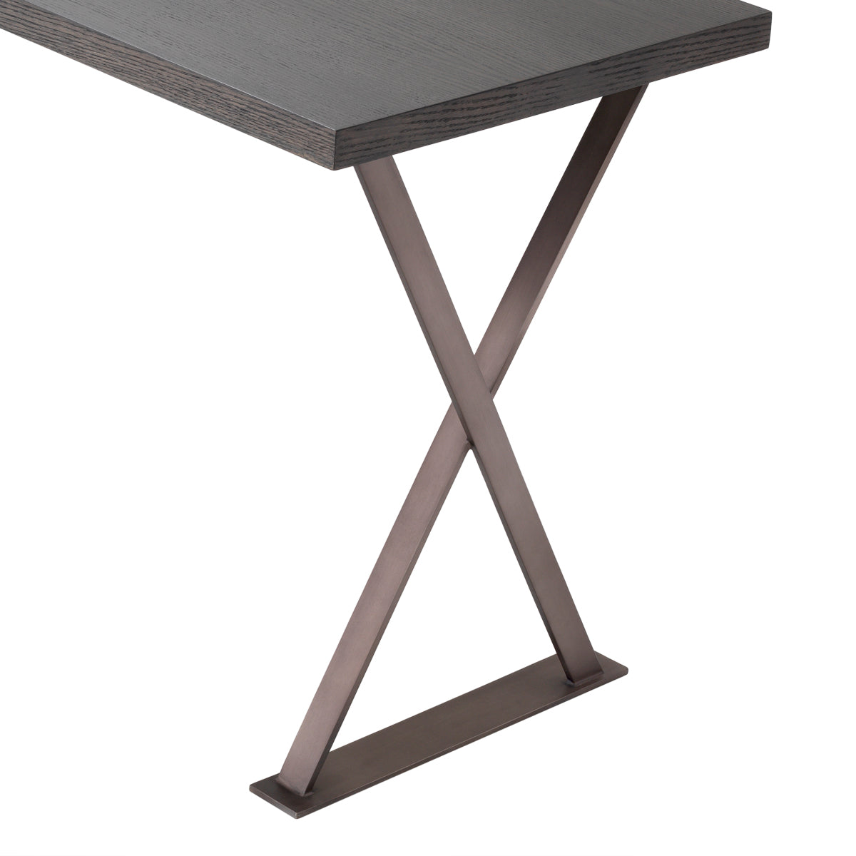 3 Drawer Oak Desk Sanderson | Eichholtzmh.com