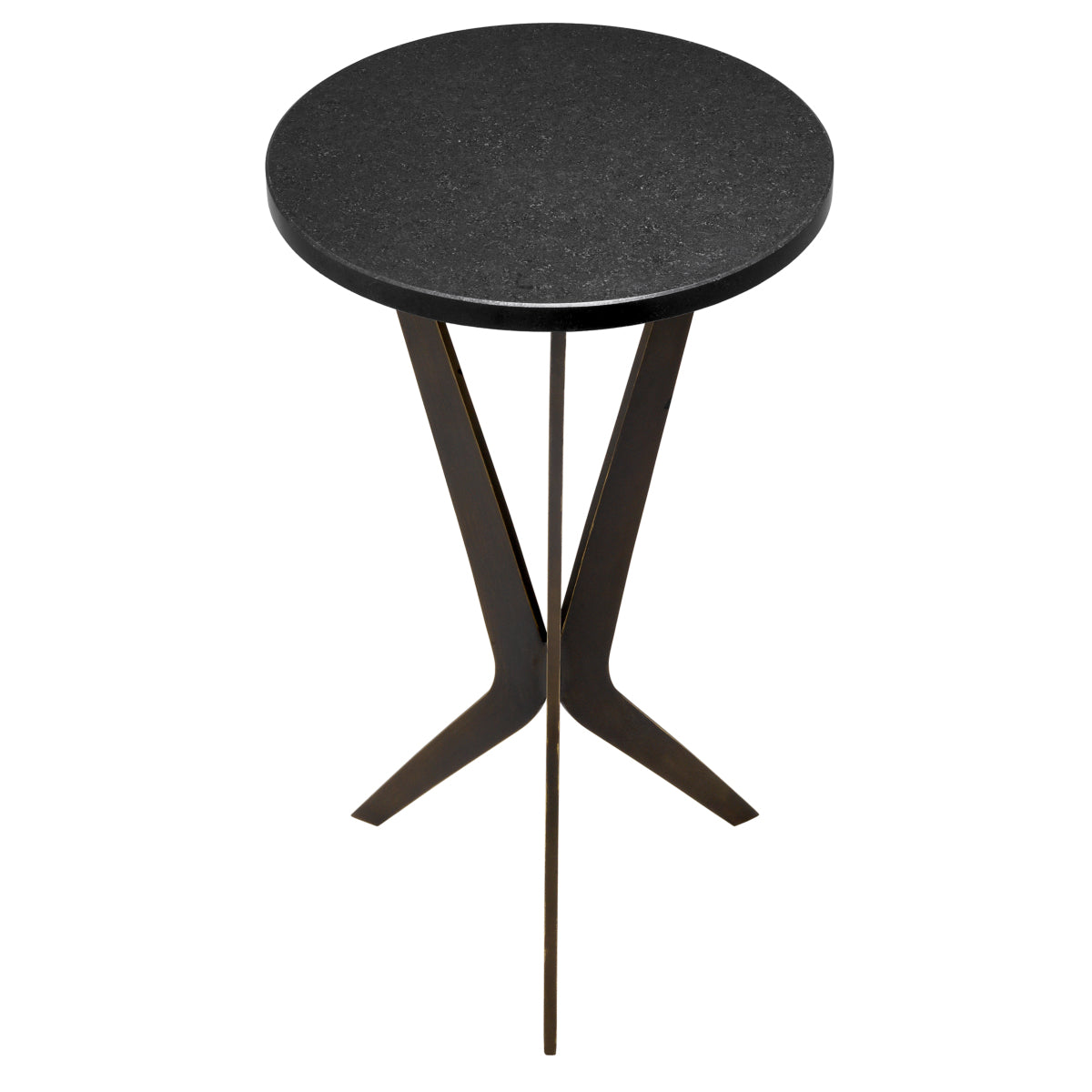 Bronze Round Side Table Malone | Eichholtzmh.com