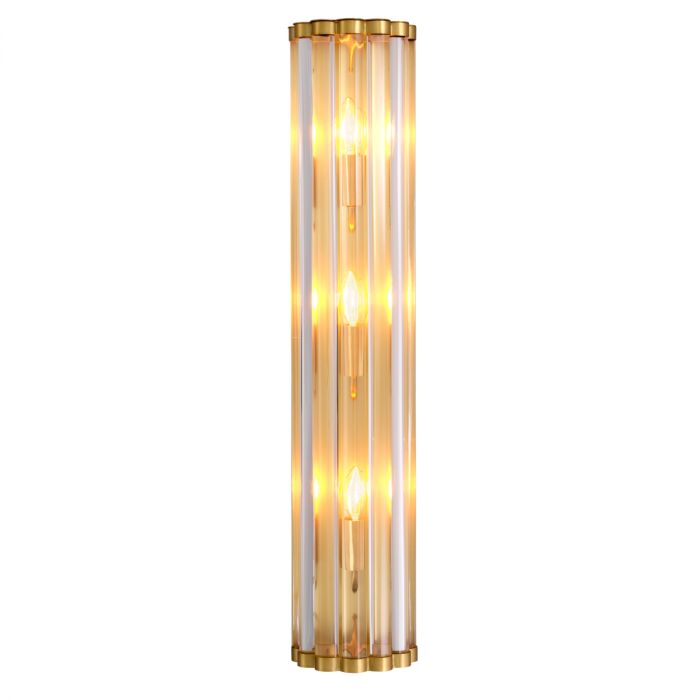 Wall Lamp Amalfi antique brass finish