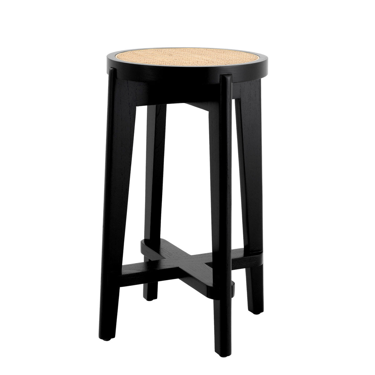 Classic Black Counter Stool Dareau
