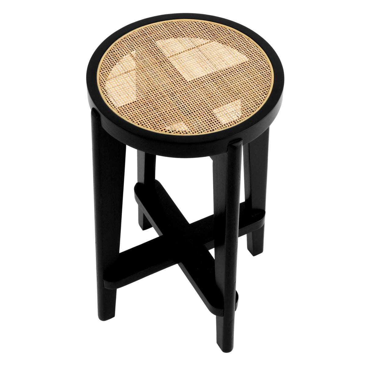 Classic Black Counter Stool Dareau