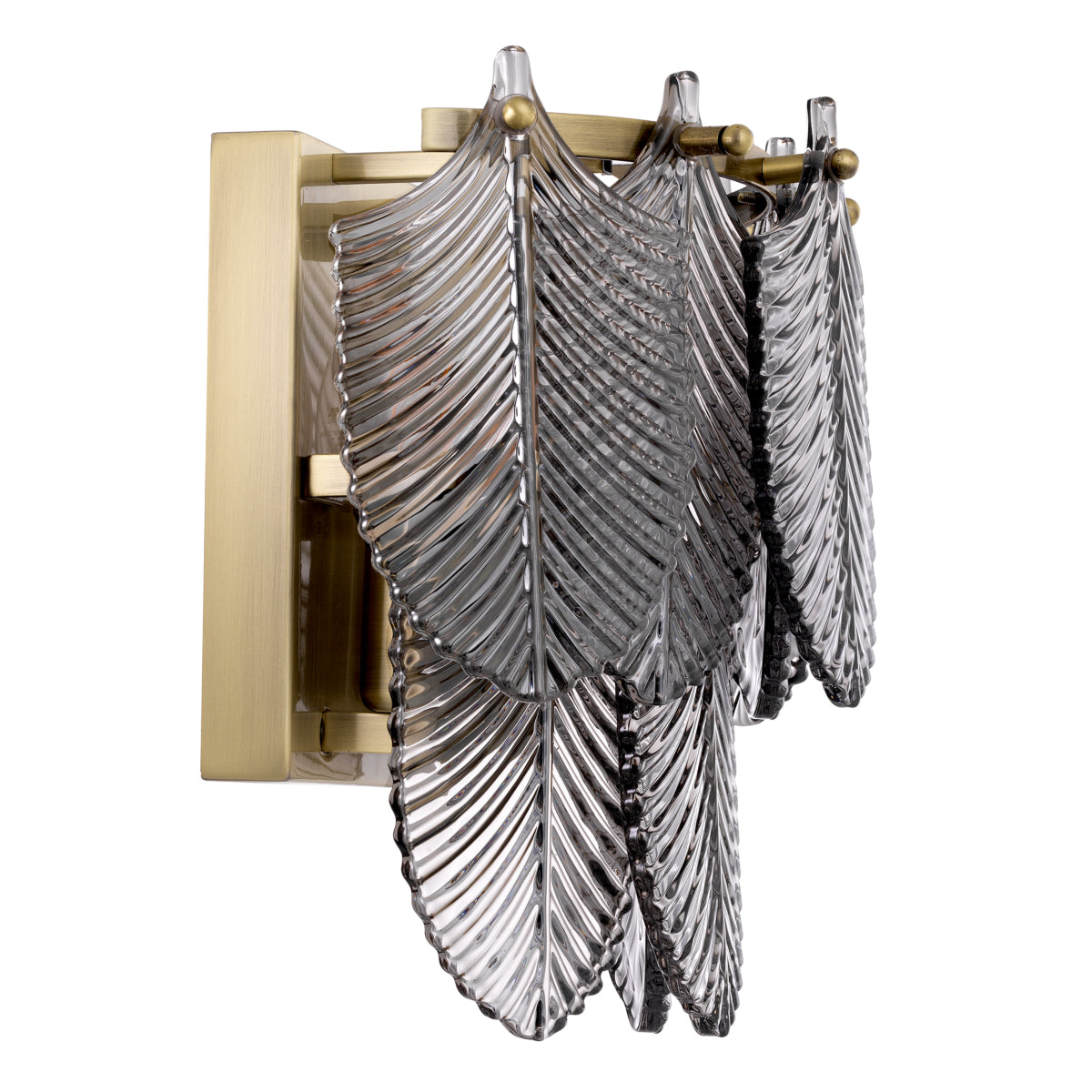 Glass Brass Wall Lamp Verbier | Eichholtzmh.com