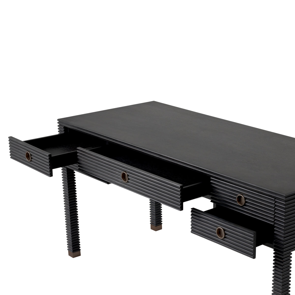 Charcoal Oak Desk Dimitrios | Eichholtzmh.com