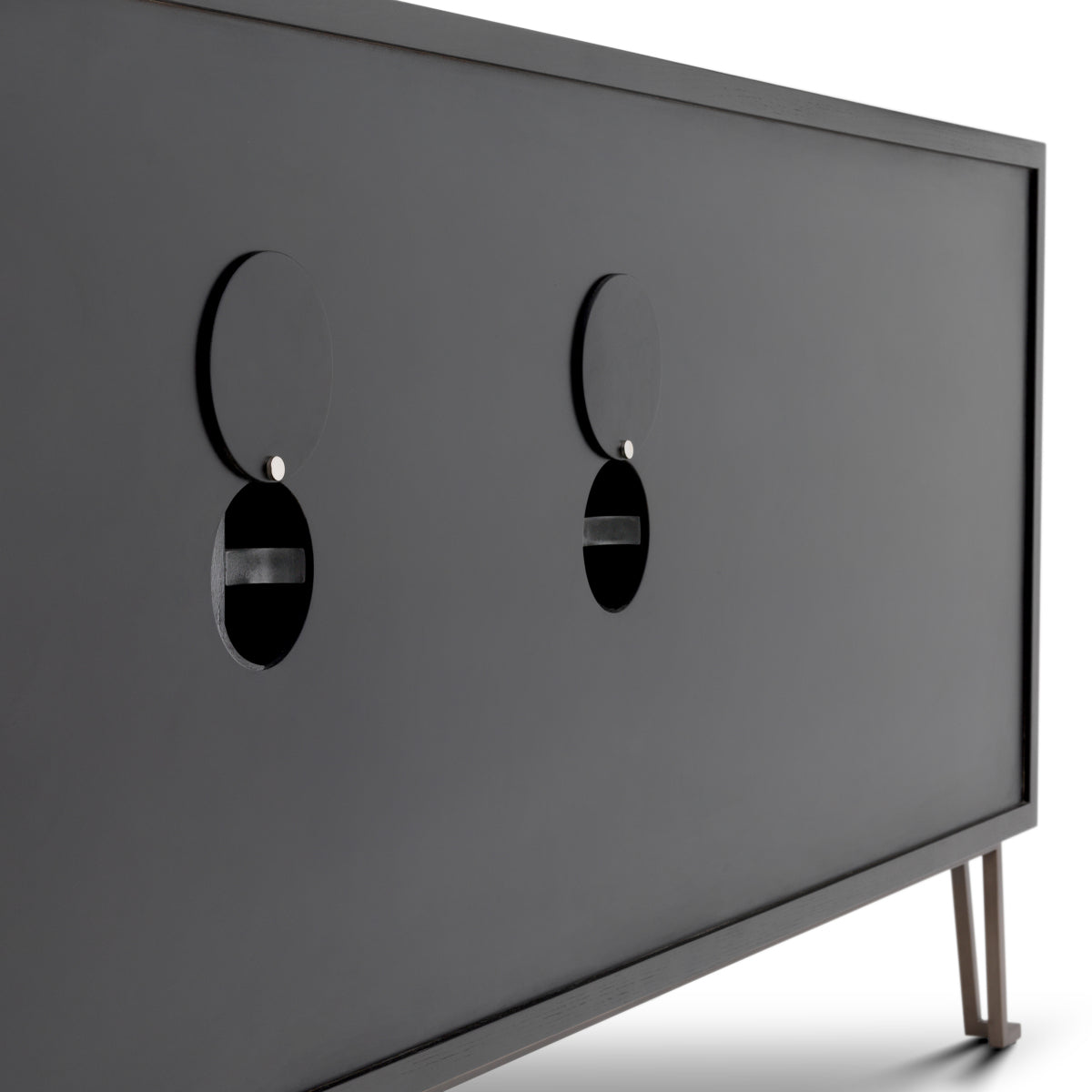 Brown Oak Media Cabinet Highland | Eichholtzmh.com