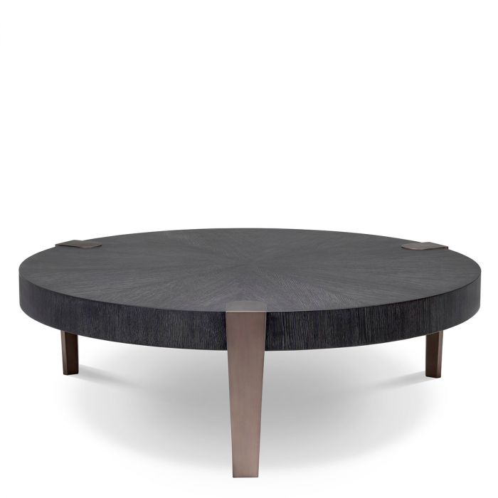Coffee Table Oxnard charcoal grey oak veneer