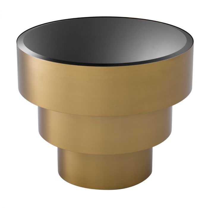 Side Table Sinclair brushed brass finish
