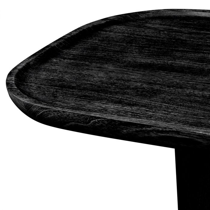 Coffee Table Rouault charcoal grey veneer