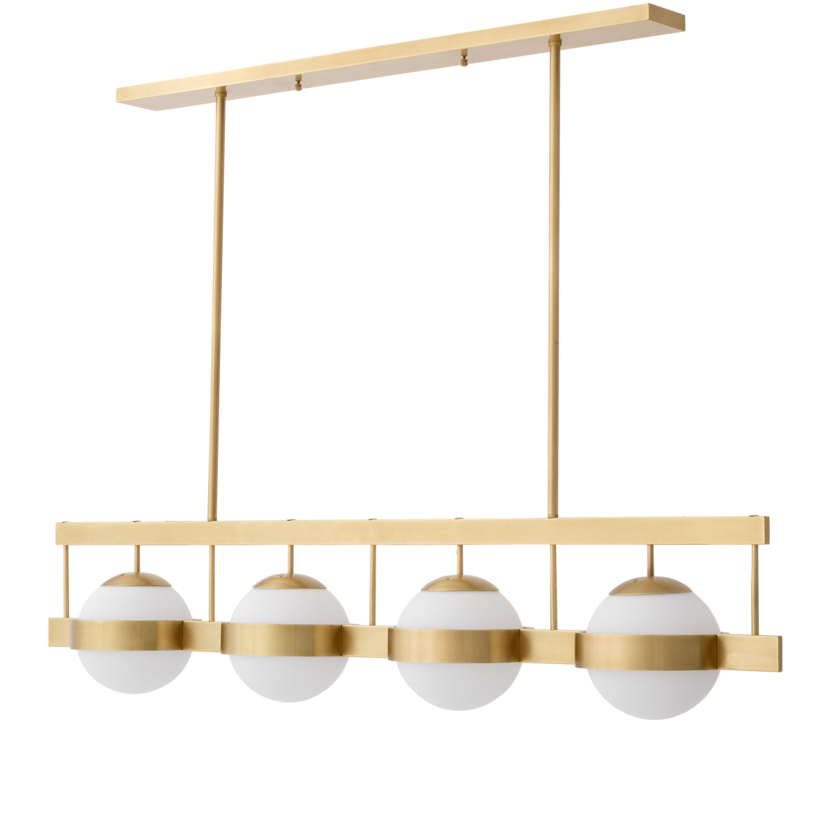 Gold Glass Globes Chandelier Biba | Eichholtzmh.com