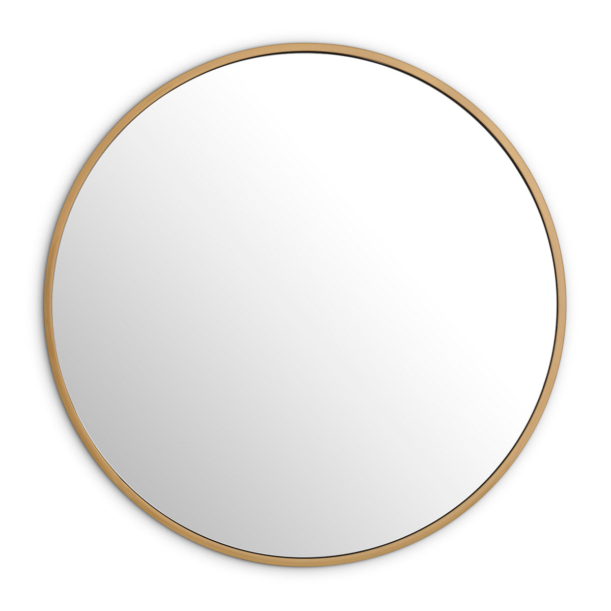 Brass Frame Round Mirror Heath | Eichholtzmh.com