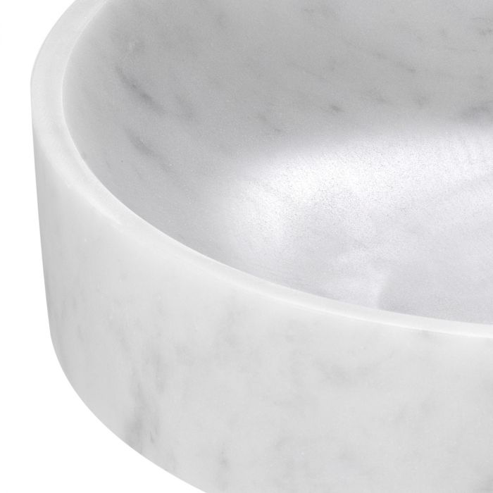 Bowl Santiago white marble