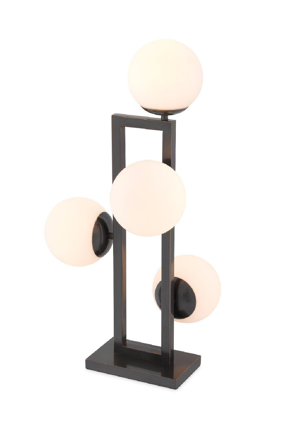 Bronze Glass Globe Table Lamp Pascal | Eichholtzmh.com