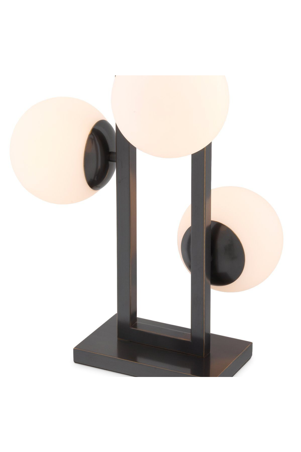 Bronze Glass Globe Table Lamp Pascal | Eichholtzmh.com