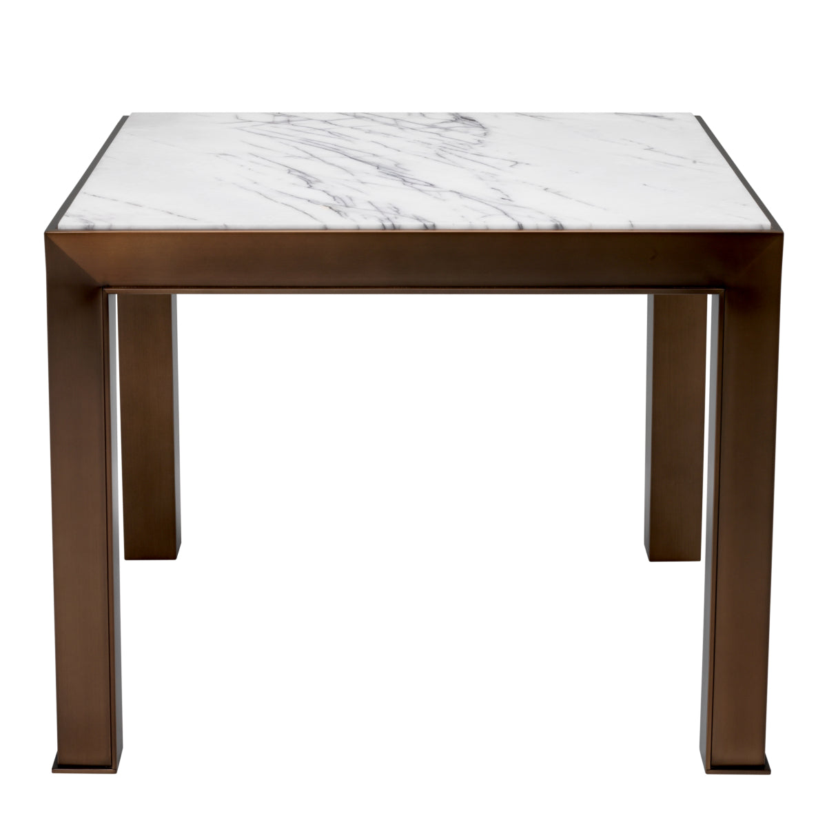 Bronze Marble Side Table Tardieu | Eichholtzmh.com