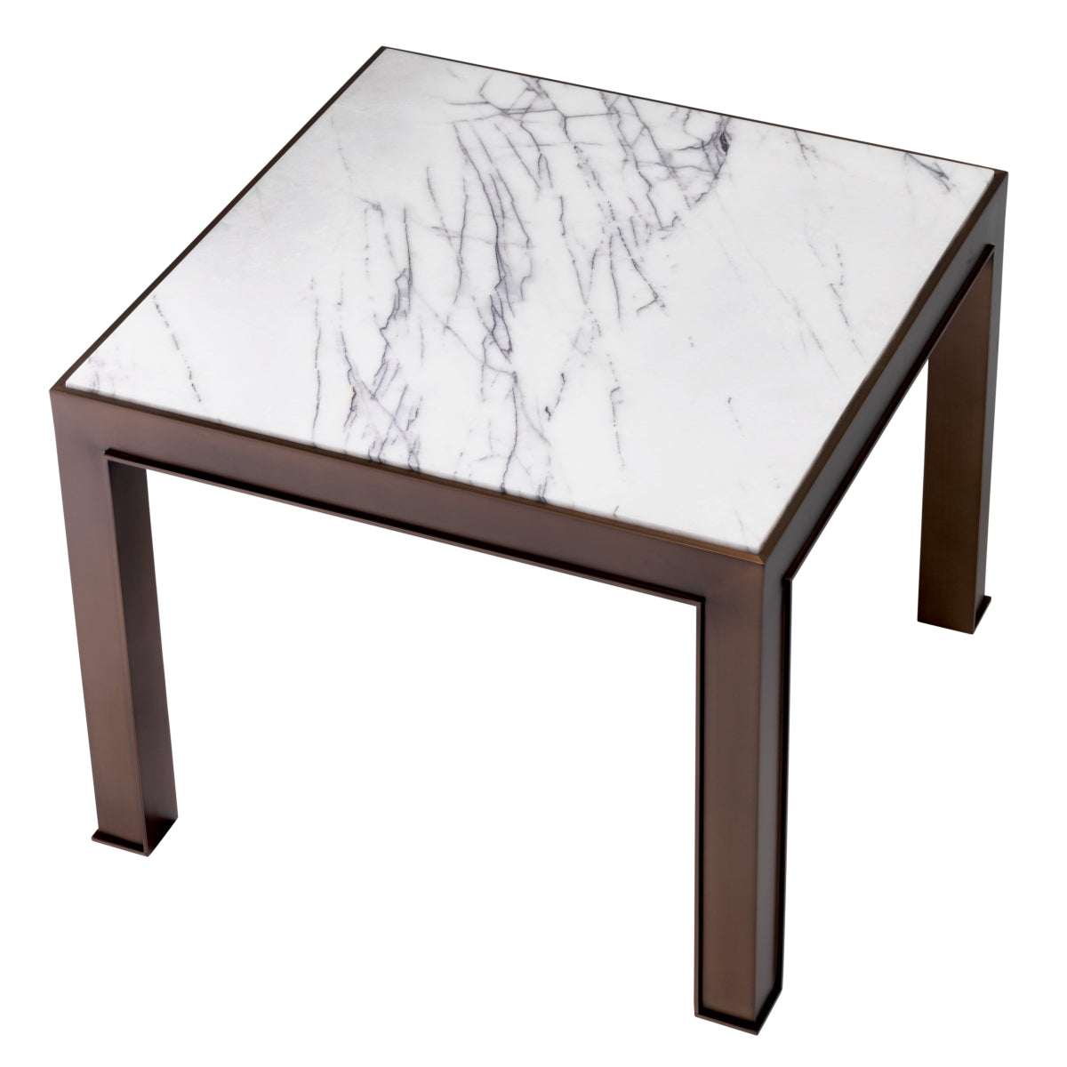 Bronze Marble Side Table Tardieu | Eichholtzmh.com