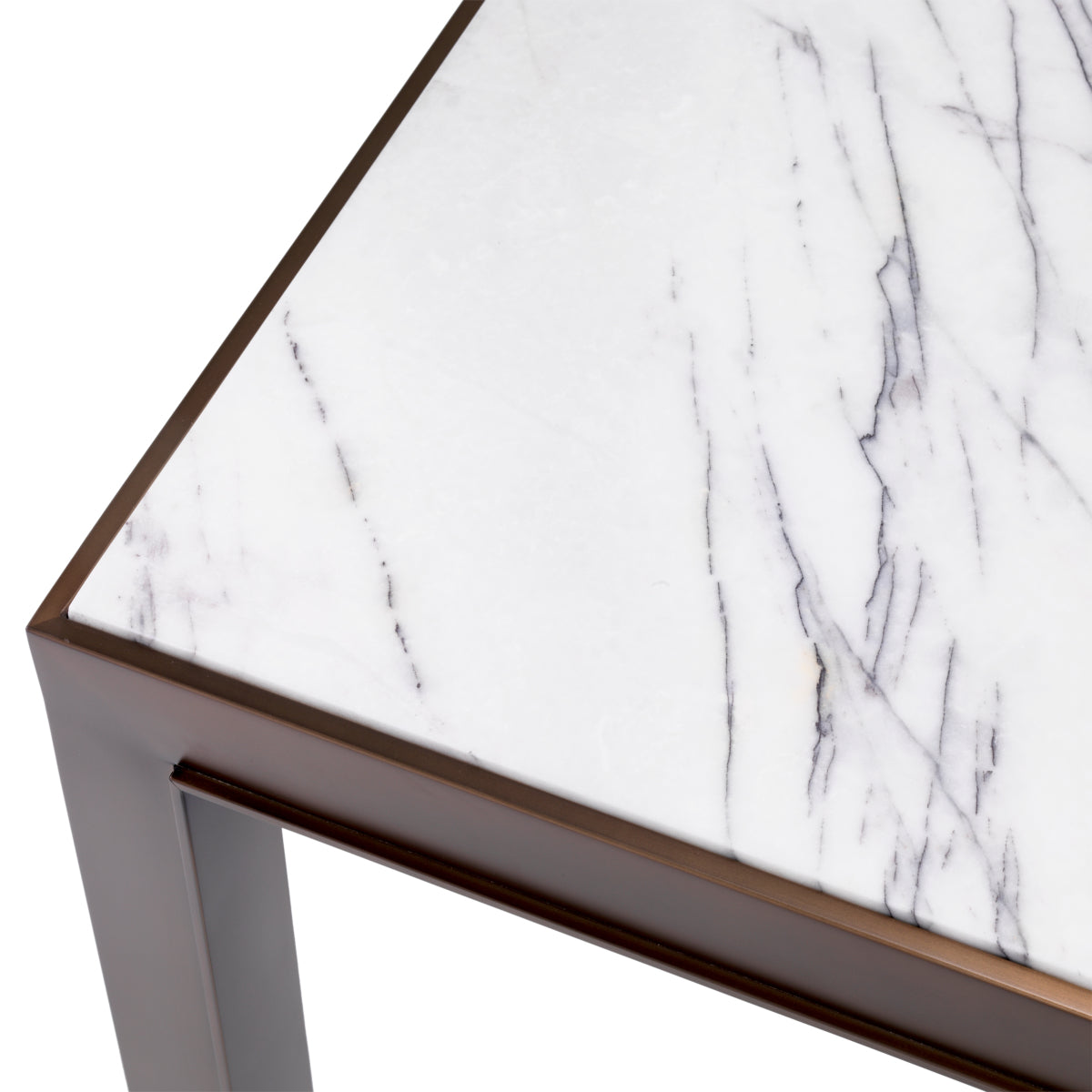 Bronze Marble Side Table Tardieu | Eichholtzmh.com