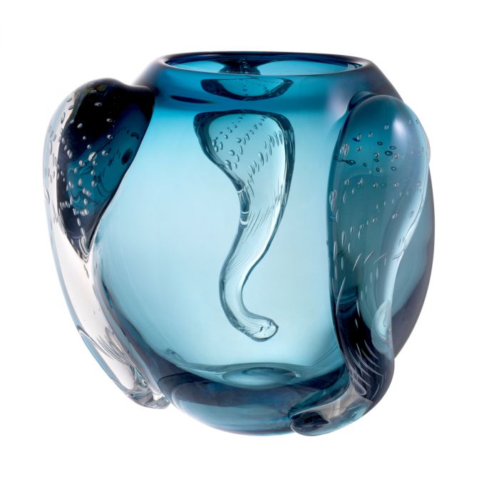 Vase Sianluca L blue