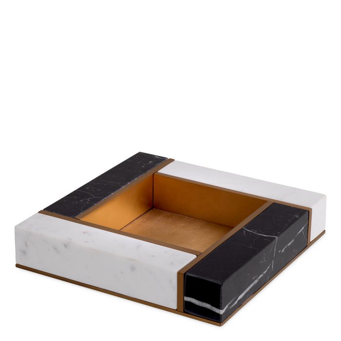 Tray Farrell S antique brass finish