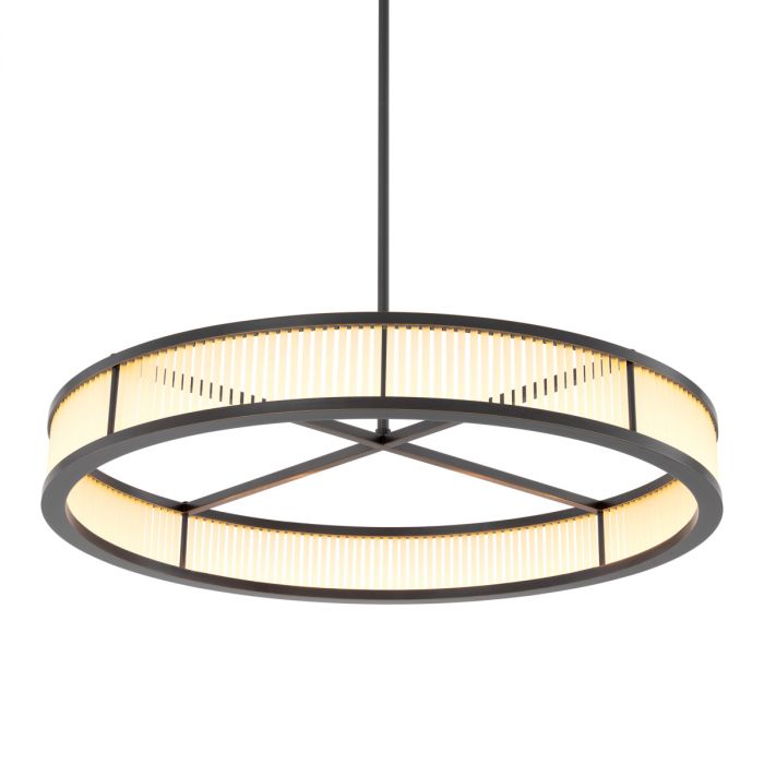 Chandelier Thibaud 90 cm bronze highlight finish