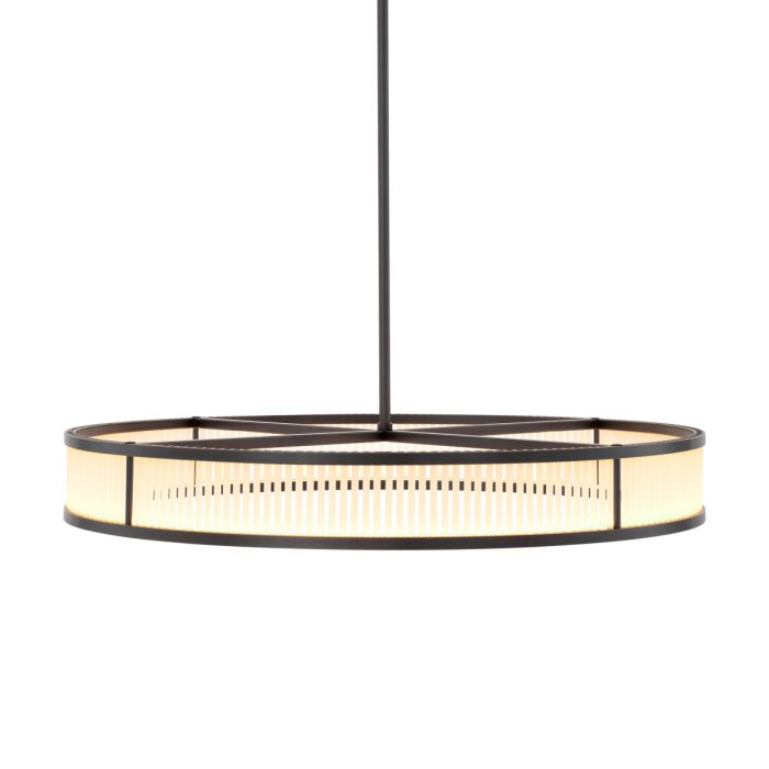 Chandelier Thibaud 90 cm bronze highlight finish