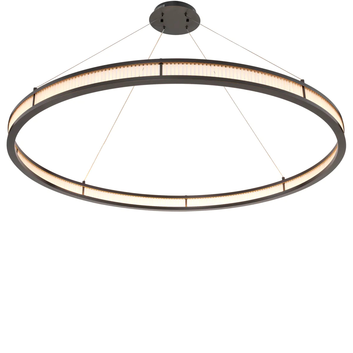 Bronze Ring LED Chandelier XL Damien