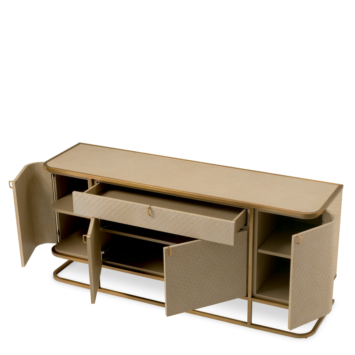 Woven Oak Dresser Napa Valley | Eichholtzmh.com