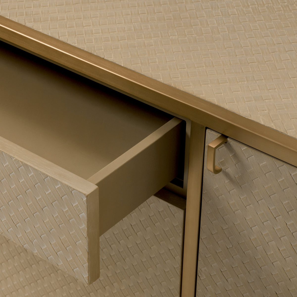 Woven Oak Dresser Napa Valley | Eichholtzmh.com