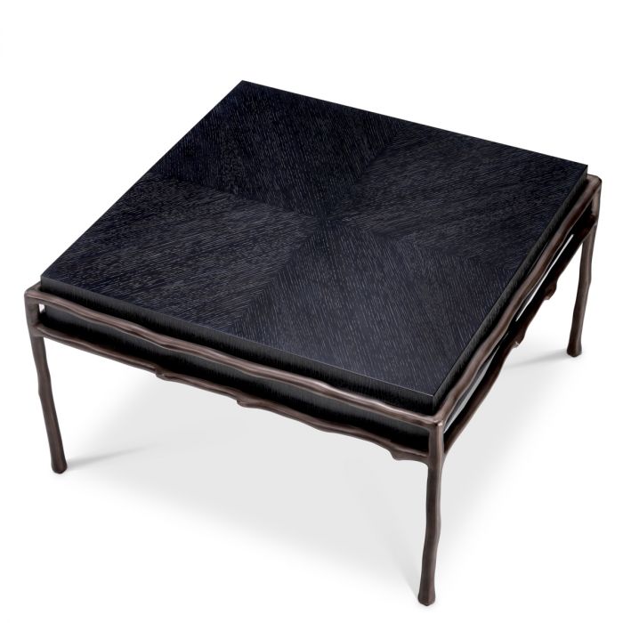 Side Table Premier charcoal grey oak veneer