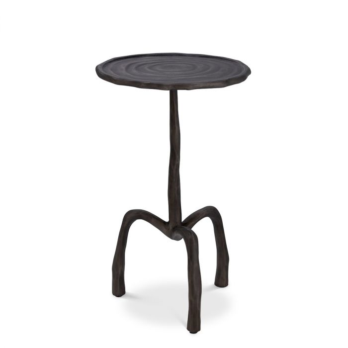 Side Table Kubu S bronze finish