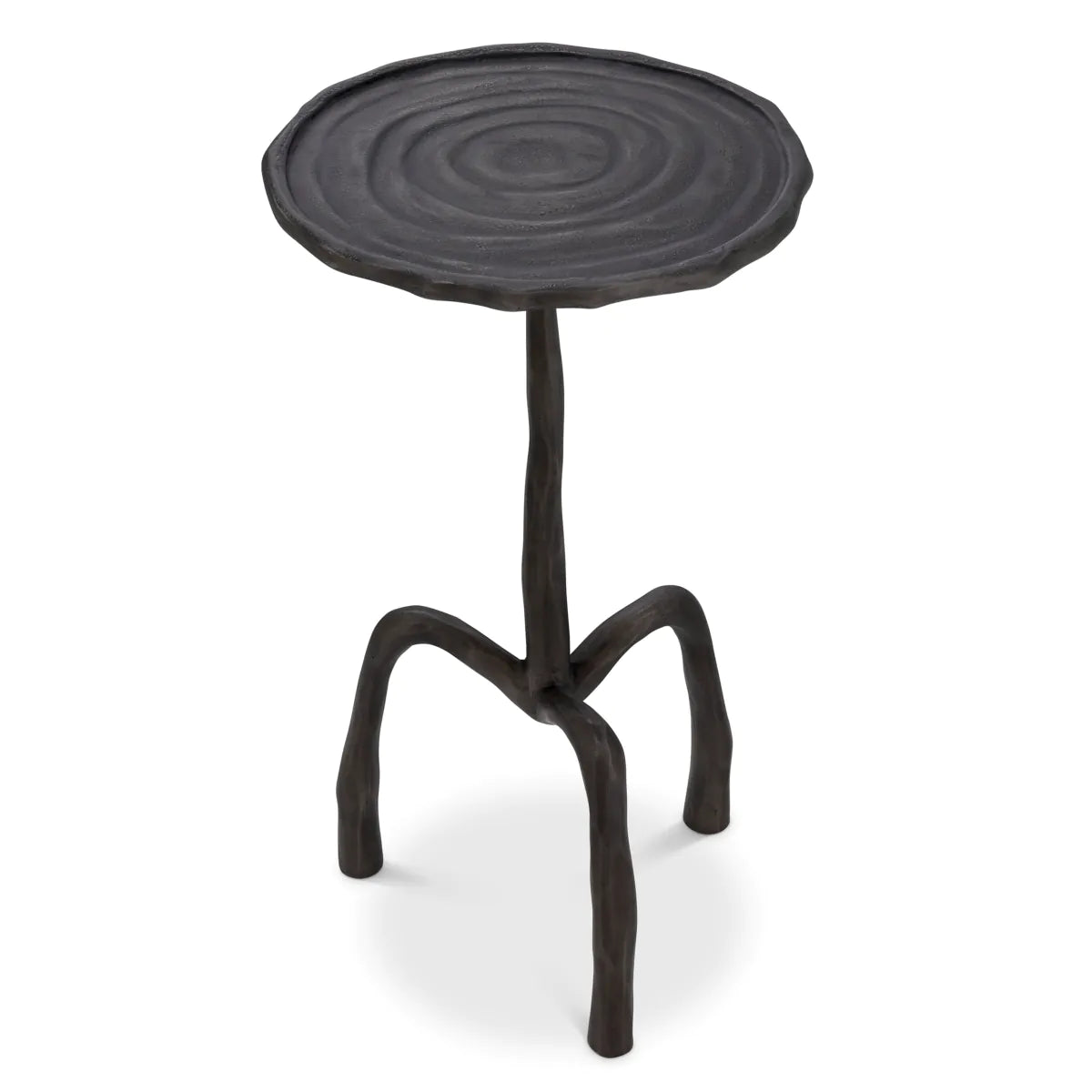 Round Bronze Side Table Kubu | Eichholtzmh.com