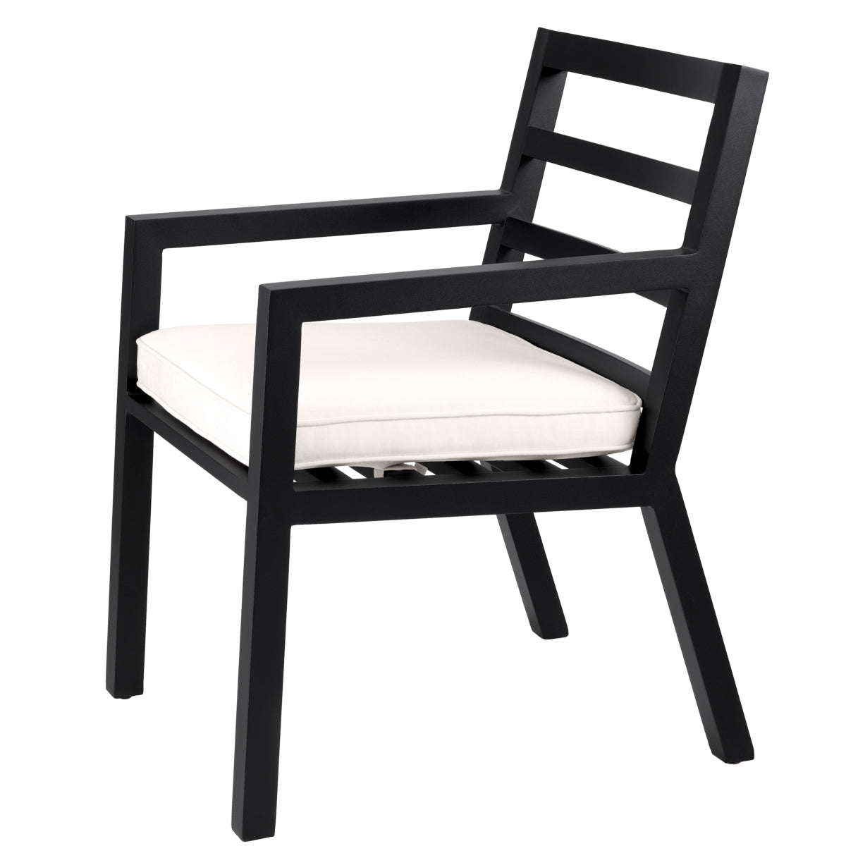 Black Outdoor Dining Chair Delta