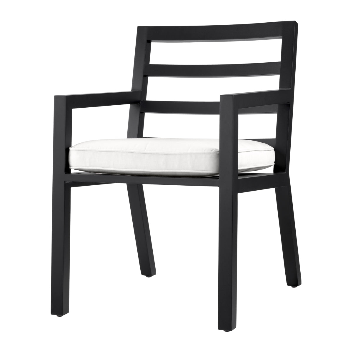 Black Outdoor Dining Chair Delta